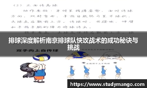 排球深度解析南京排球队快攻战术的成功秘诀与挑战